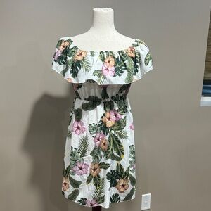 Floral Off-Shoulder Dress